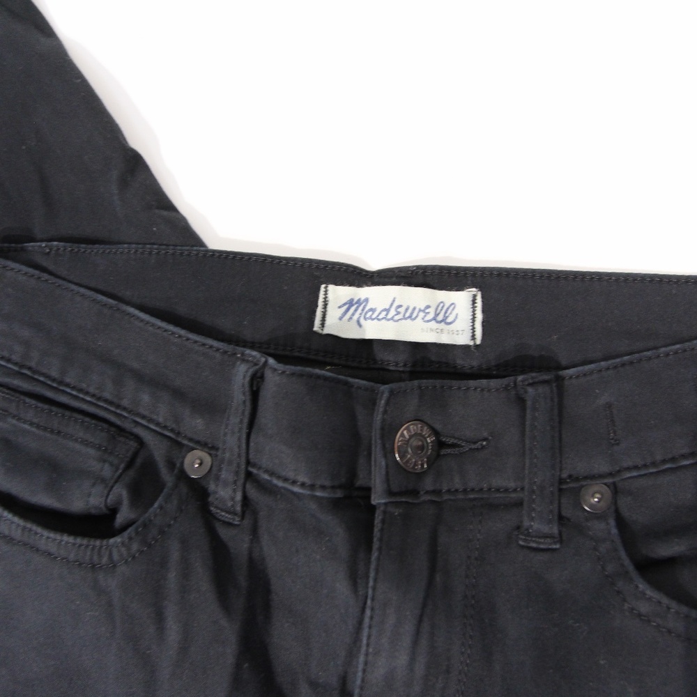 Madewell super soft black high riser skinny pant